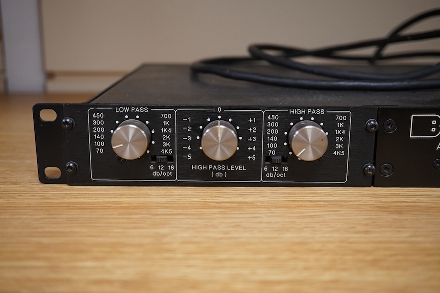 Bryston 10B Active Stereo Crossover for rack mounting. Condition - good, sold untested.